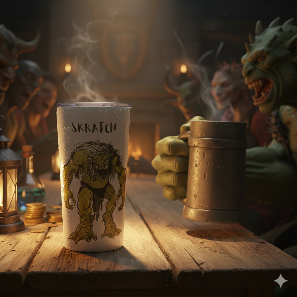 Skratch Commute Warrior Tumbler